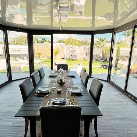 Villa Dali La Garde 260M2 Jacuzzi, Sauna, Piscine, Jardin 500M2, 5 Minutes De La Plage Ngoại thất bức ảnh