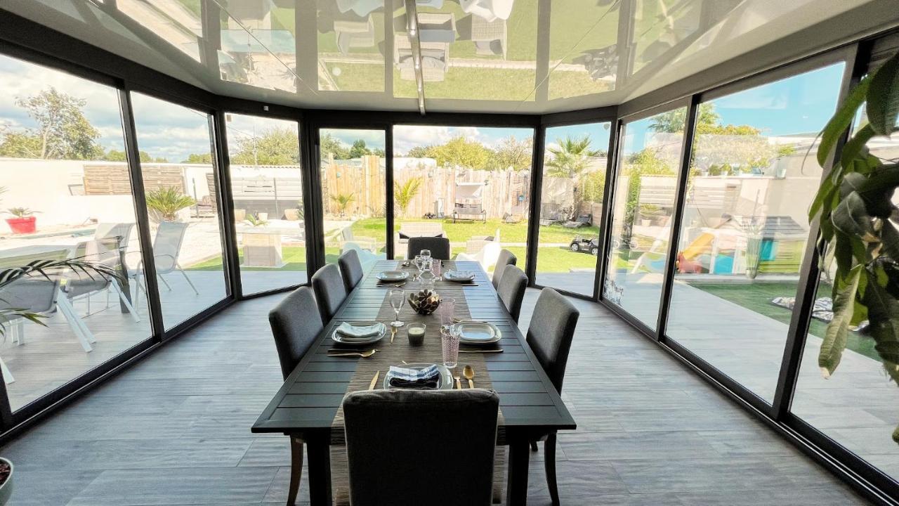 Villa Dali La Garde 260M2 Jacuzzi, Sauna, Piscine, Jardin 500M2, 5 Minutes De La Plage Ngoại thất bức ảnh