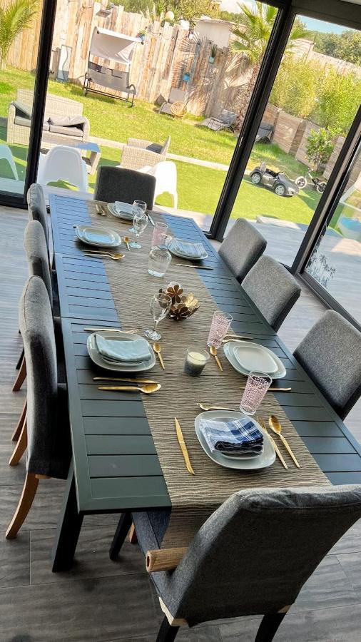 Villa Dali La Garde 260M2 Jacuzzi, Sauna, Piscine, Jardin 500M2, 5 Minutes De La Plage Ngoại thất bức ảnh